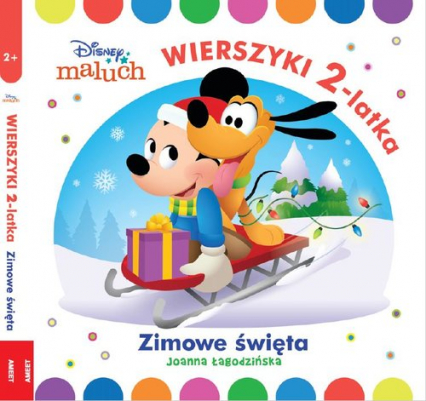 Disney Maluch Wierszyki dwulatka zimowe święta HOPS-9202 - Joanna Łagodzińska | okładka