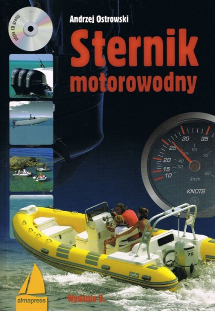 Sternik motorowodny + CD - Andrzej Ostrowski | okładka