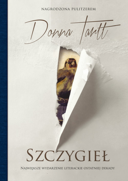 Szczygieł - Donna Tartt  | okładka