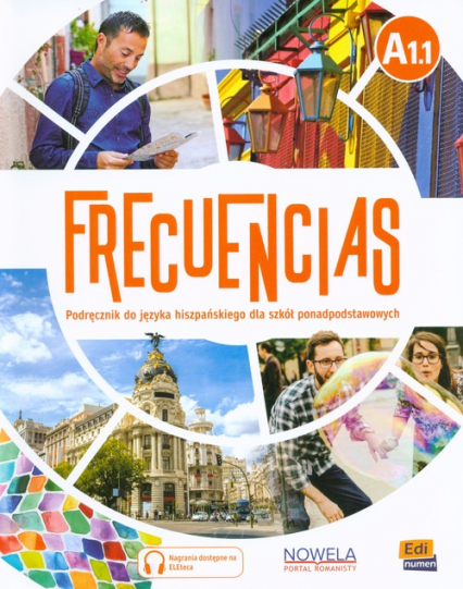 Frecuencias A1.1 Podręcznik Szkoła ponadpodstawowa -  | okładka