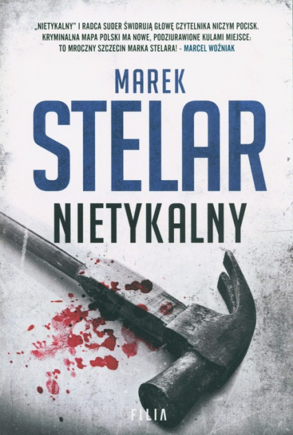 Nietykalny Wielkie Litery - Marek Stelar | okładka