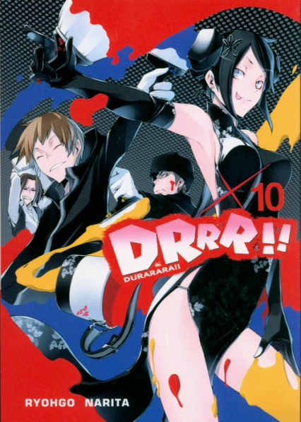 Durarara!! 10 - Narita Ryohgo, Yasuda Suzuhito | okładka