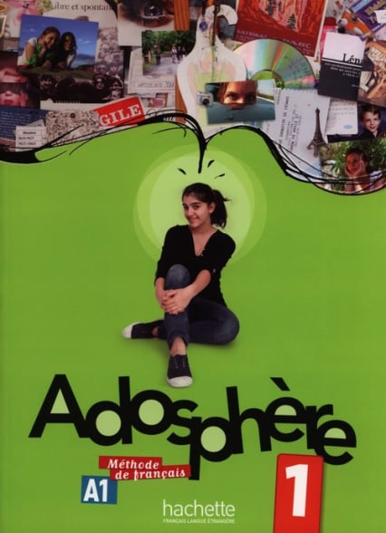 Adosphere 1 Podręcznik z płytą CD Gimnazjum - Himber Celine, Poletti Marie-Laure | okładka