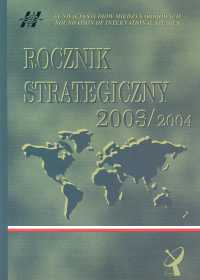 Rocznik strategiczny 2003/2004 -  | okładka