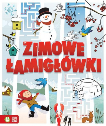 Zimowe łamigłówki - Radziszewska Anetta, Wojtkowiak-Skóra Patrycja | okładka