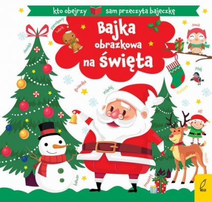 Bajka obrazkowa na Święta - Agnieszka Frączek | okładka