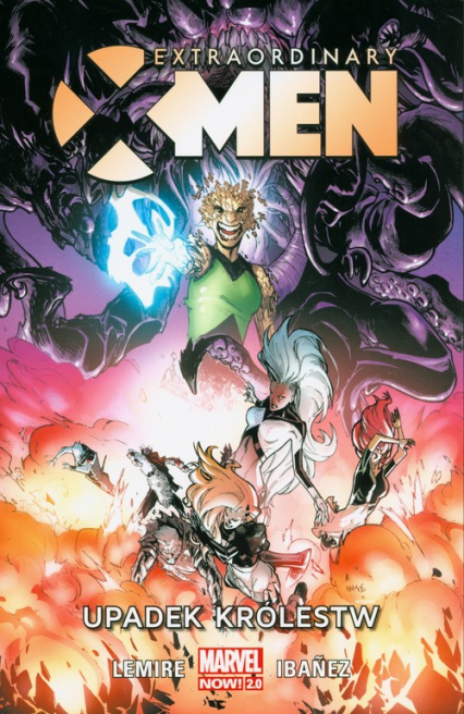 Extraordinary X-Men Upadek królestw tom 3 - Jeff Lemire | okładka