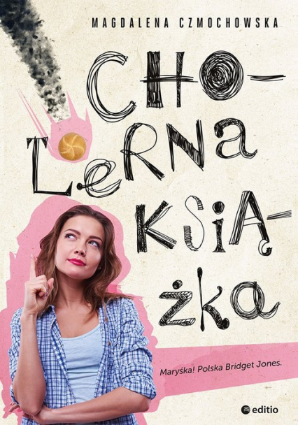 Cholerna książka - Magdalena Czmochowska | okładka