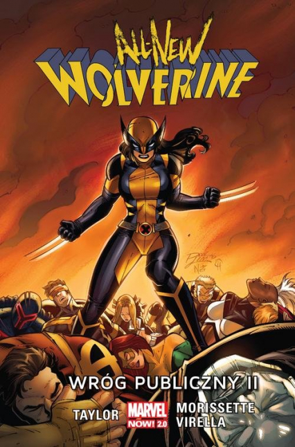 All-New Wolverine Wróg publiczny - Taylor Tom | okładka