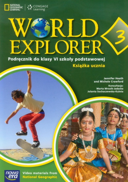 World Explorer 3 Podręcznik + Repetytorium Szkoła podstawowa - Crawford Michele, Heath Jennifer | okładka