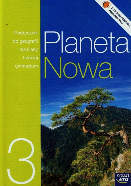 Planeta Nowa 3 Podręcznik Gimnazjum - Szubert Mariusz | okładka
