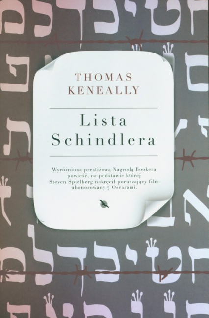 Lista Schindlera - Thomas Keneally | okładka