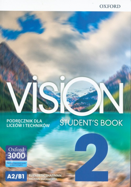 Vision 2 Podręcznik + CD Szkoła ponadpodstawowa i ponadgimnazjalna - Duckworth Michael, Sharman Elizabeth | okładka