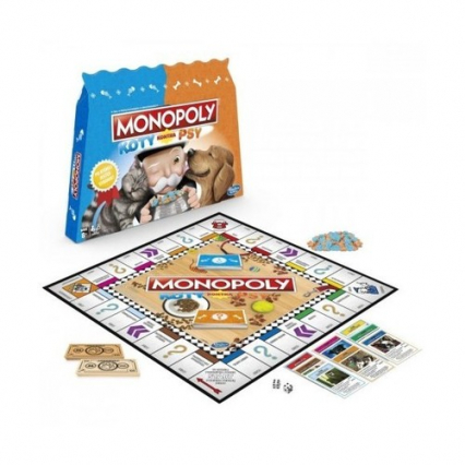 Monopoly Koty kontra Psy -  | okładka