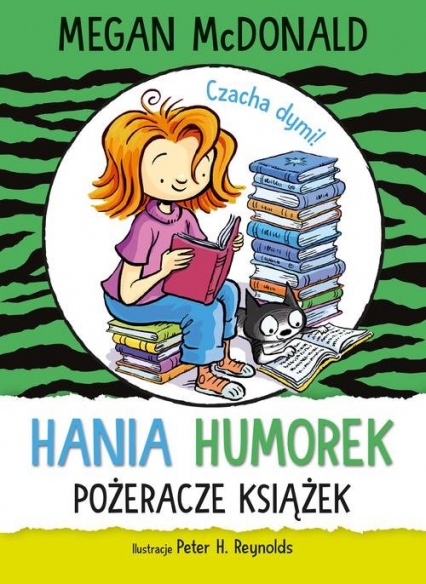 Hania Humorek Pożeracze książek - McDonald Megan | okładka