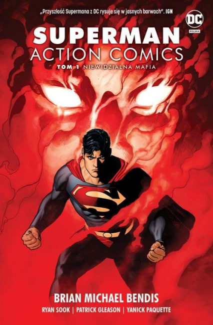 Superman Action Comics T.1 Niewidzialna mafia - Brian Michael Bendis | okładka