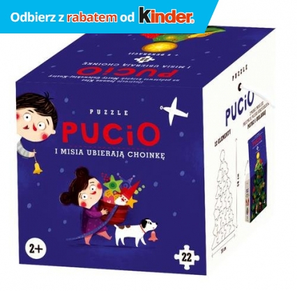 Pucio i Misia ubiera choinkę - Marta Galewska-Kustra | okładka