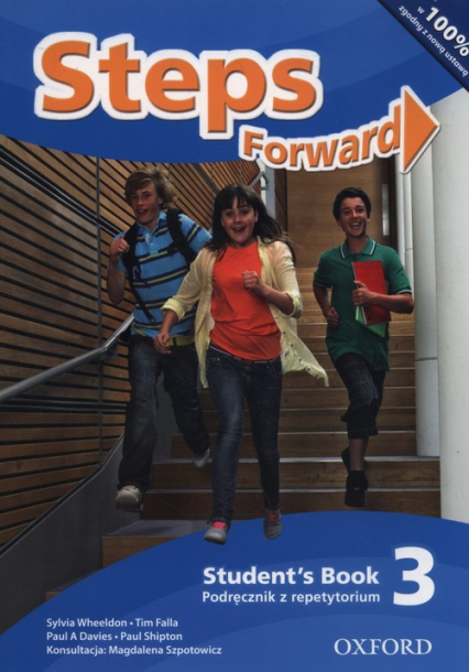 Steps Forward 3 Podręcznik z repetytorium Szkoła podstawowa - .Wheeldon Sylvia, Falla Tim, Paul Davies, Shipton Paul | okładka