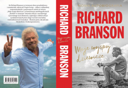 Moje wyspy dziewicze Nowa autobiografia - Richard Branson | okładka