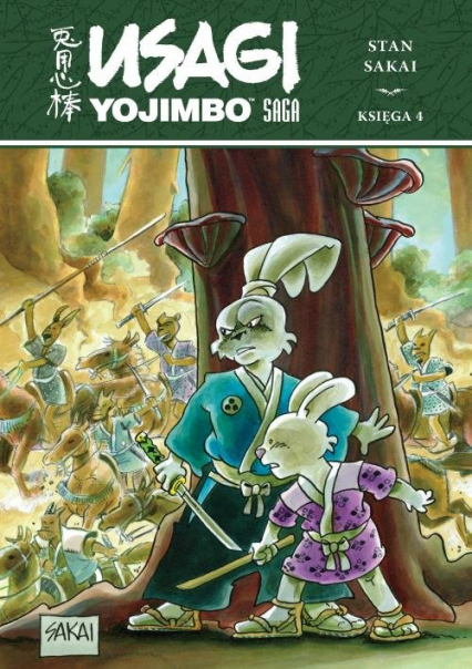 Usagi Yojimbo Saga księga 4 -  | okładka
