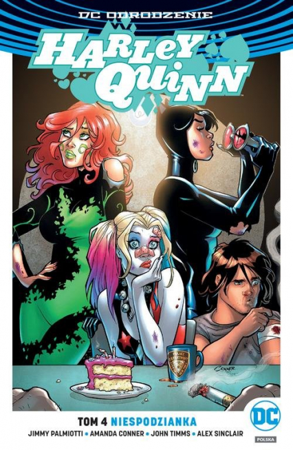 Harley Quinn T.4 Niespodzianka/DC Odrodzenie - Conner Amanda, Palmiotti Jimmy | okładka