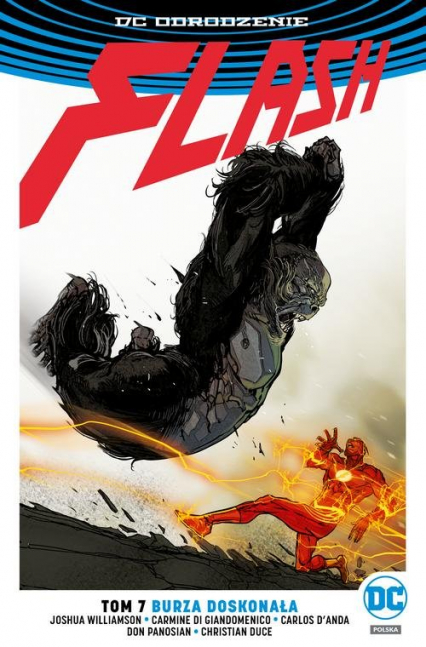 Flash T.7 Burza doskonała - Joshua Williamson | okładka