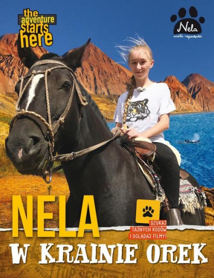 Nela w krainie orek - Nela Mała reporterka | okładka