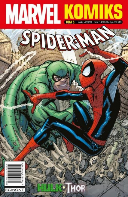 Marvel Komiks, tom 5 - Bedard Tony, Benjamin Paul, Simonson Louise | okładka