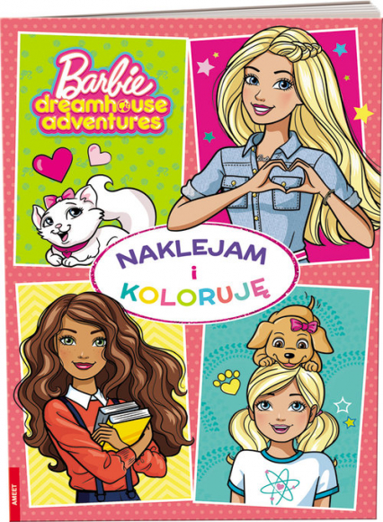 Barbie Naklejam i Koloruję -  | okładka