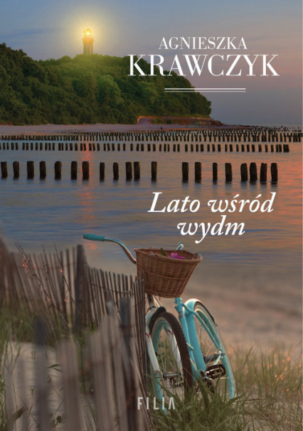Lato wśród wydm Wielkie Litery - Agnieszka Krawczyk | okładka