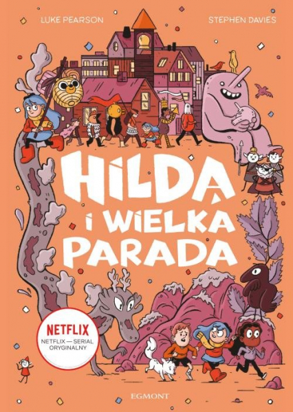Hilda i Wielka Parada - Stephen Davies | okładka