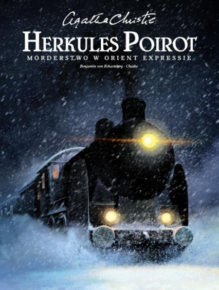 Herkules Poirot Morderstwo w Orient Expressie - Agata Christie | okładka
