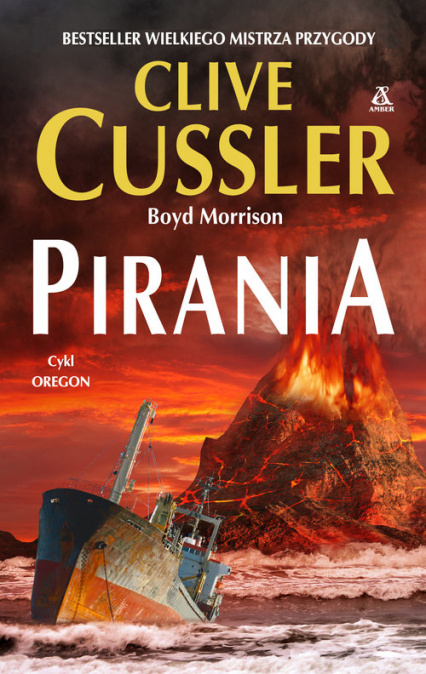 Pirania - Boyd Morrison, Clive  Cussler | okładka
