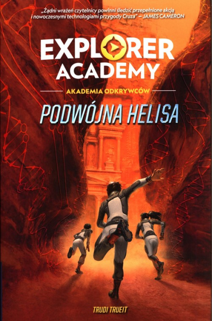 Explorer Academy Akademia Odkrywców Tom 3 Podwójna Helisa - Trudi Trueit | okładka