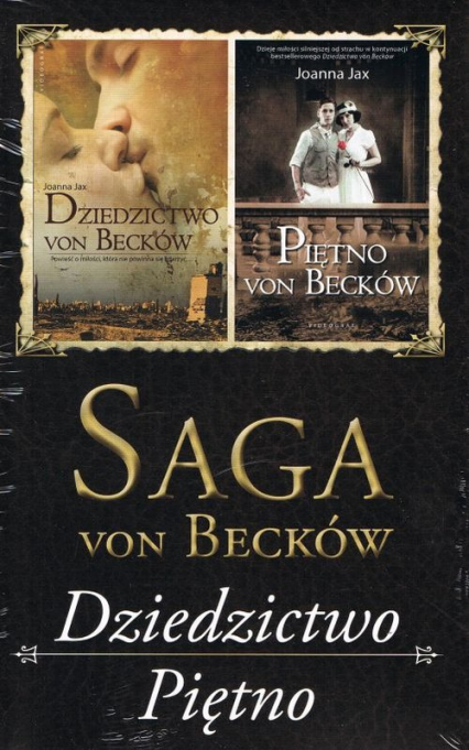 Saga von Becków Dziedzictwo von Becków / Piętno von Becków Pakiet - Joanna  Jax | okładka