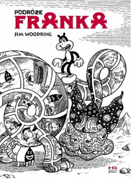 Podróże Franka - Jim Woodring | okładka