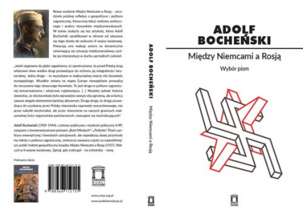 Między Niemcami a Rosją Wybór pism - Adolf Bocheński | okładka