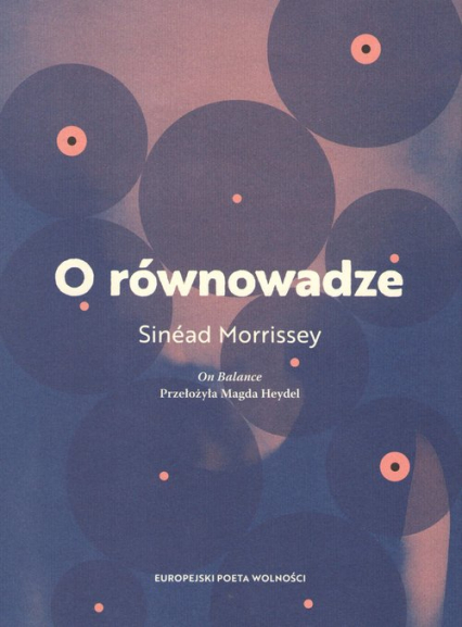 O równowadze - Sinead Morrissey | okładka
