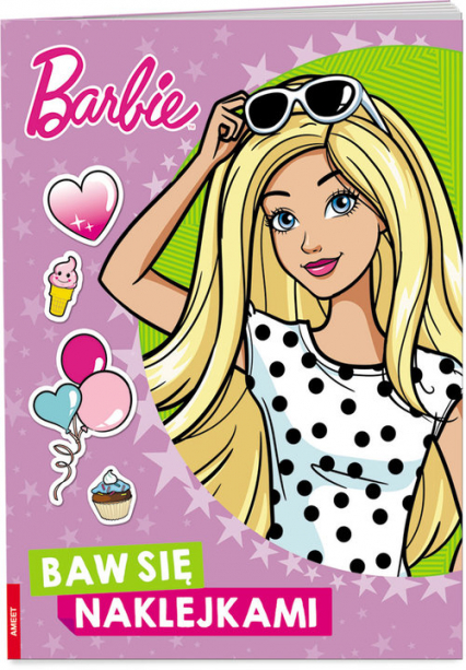 Barbie Baw się naklejkami -  | okładka
