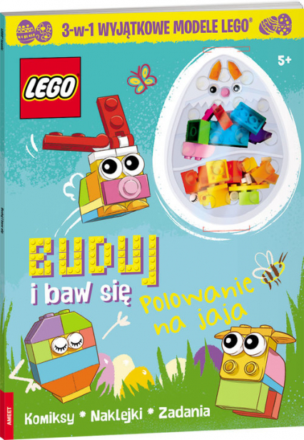 Lego Iconic Buduj i baw się BBA-6602 - Opracowanie Zbiorowe | okładka