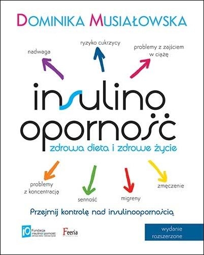 Insulinooporność Zdrowa dieta i zdrowe życie - Dominika Musiałowska | okładka