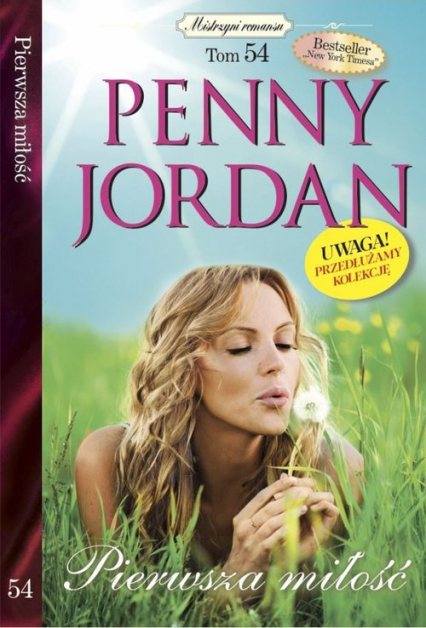 Mistrzyni romansu Tom 54 Pierwsza miłość - Penny Jordan | okładka