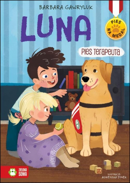 Pies na medal Luna pies terapeuta - Barbara Gawryluk | okładka