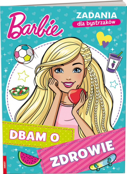 Barbie Zadania dla bystrzaków Dbam o zdrowie -  | okładka