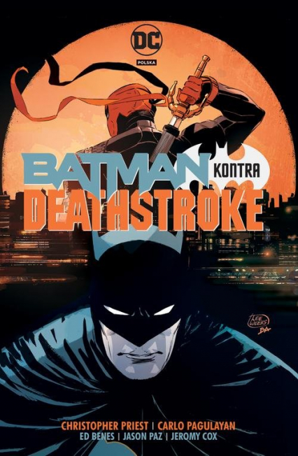 Batman kontra Deathstroke - Christopher Priest | okładka