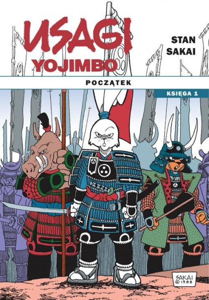 Usagi Yojimbo Początek księga 1 - Sakai Stan | okładka
