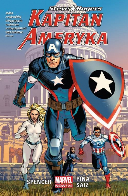 Kapitan Ameryka T.1 Steve Rogers - Nick Spencer | okładka