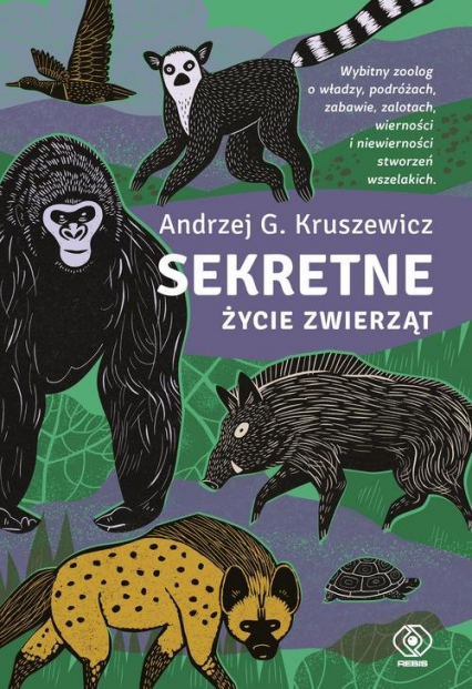 Sekretne życie zwierząt - Andrzej Kruszewicz | okładka