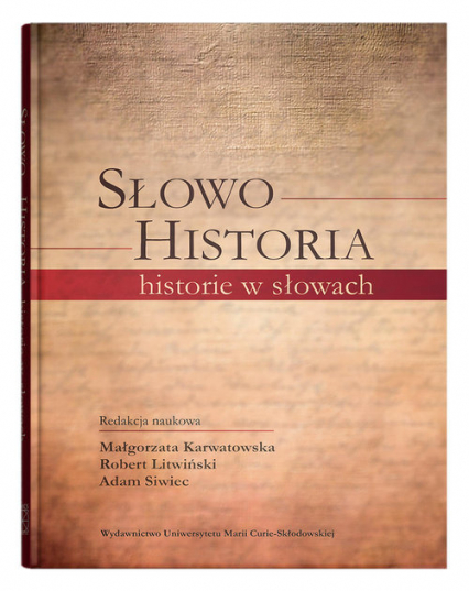 Słowo - Historia, historie w słowach -  | okładka