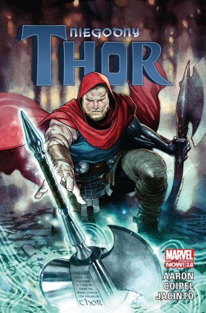 Niegodny Thor - Jason Aaron | okładka